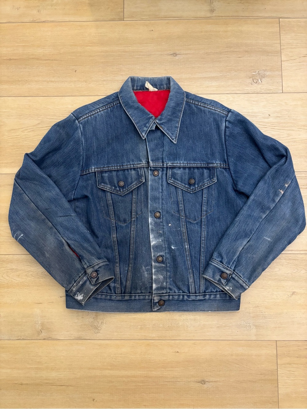 Vintage Jean Trucker Jacket